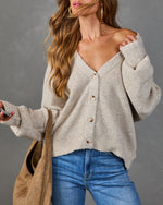 Hearthside Charm Ribbed Knit Cardigan