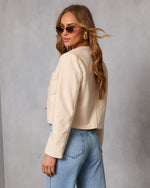 Jackee Brushed Knit Blazer