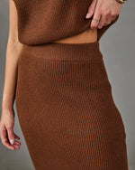 Easy Romance Knit Maxi Skirt