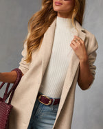 Breezy City Fall Pocketed Coat