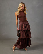 Love Affair Tiered Maxi Dress