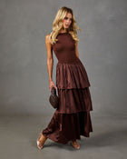 Love Affair Tiered Maxi Dress