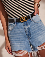 Shes Iconic Vici Logo Belt