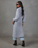 Early Sunset Knit Longline Cardigan