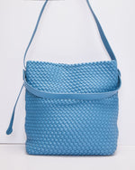 Denim % Bastion Woven Vegan Leather Tote Bag-2