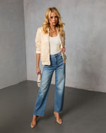 Festive Mode Sequin Bomber Jacket