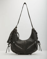 Lissell Vegan Leather Slouch Hobo Bag