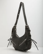 Lissell Vegan Leather Slouch Hobo Bag