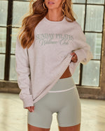 Sunday Pilates Wellness Club Graphic Sweatshirt