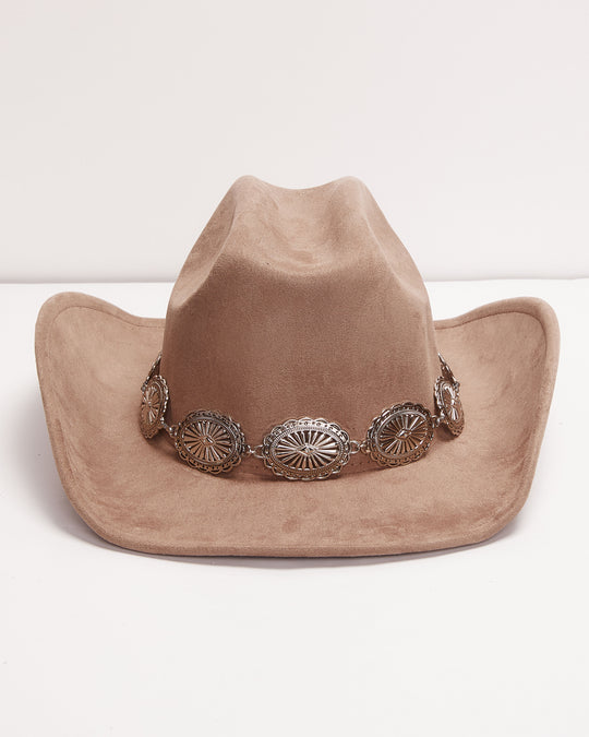 Dark Taupe % Rodeo Queen Cowboy Felt Hat-13