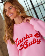 Santa Baby Smooch Graphic Sweater