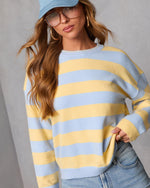 Modern Heir Striped Knit Sweater