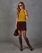Fading Sun Knit Sleeveless Sweater