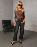 Wild Whisper Animal Print Top