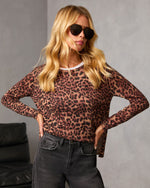 Wild Whisper Animal Print Top