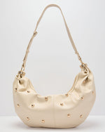 Porla Studded Vegan Leather Shoulder Crossbody Bag