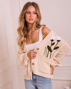 Bellarose Embroidered Floral Cardigan