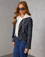 Varnelle Tweed Twofer Blazer
