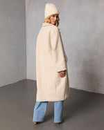 Beige % Isabelle Pocketed Coat-4