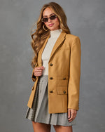 Autumn Crest Double Breasted Blazer
