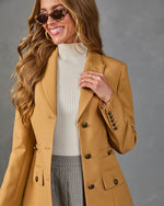 Autumn Crest Double Breasted Blazer