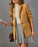Autumn Crest Double Breasted Blazer