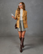 Autumn Crest Double Breasted Blazer