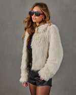 Cozy Romance Faux Fur Jacket