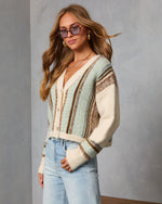 Emberglow Colorblock Cardigan