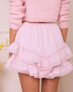 Tender Solstice Tiered Ruffle Shorts