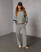 Snowtale Relaxed Striped Pants