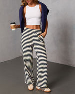 Snowtale Relaxed Striped Pants
