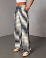 Snowtale Relaxed Striped Pants