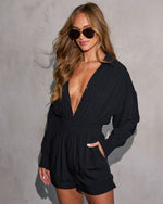 Alisia Fitted Waist Romper