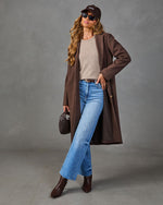 Breezy City Fall Pocketed Coat