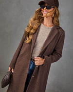Breezy City Fall Pocketed Coat