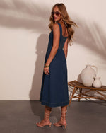 Sunday Romance Denim Maxi Dress