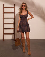 Signature Story Plaid Mini Dress