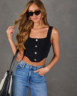 Izara Cropped Corset Top