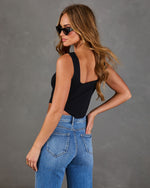 Izara Cropped Corset Top