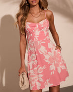Sunlit Devotion Floral Mini Dress