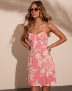 Sunlit Devotion Floral Mini Dress