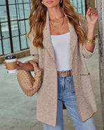 Vellaro Herringbone Knit Cardigan