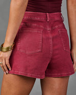 Gracelyn Denim Mini Skort