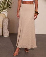 Open Coast Knit Maxi Skirt