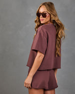 Cozy Atelier Terry Short Sleeve Top