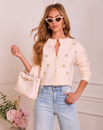 Honeybloom Orchard Knit Floral Sweater