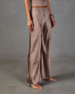 Ridley Satin Wide Leg Pants