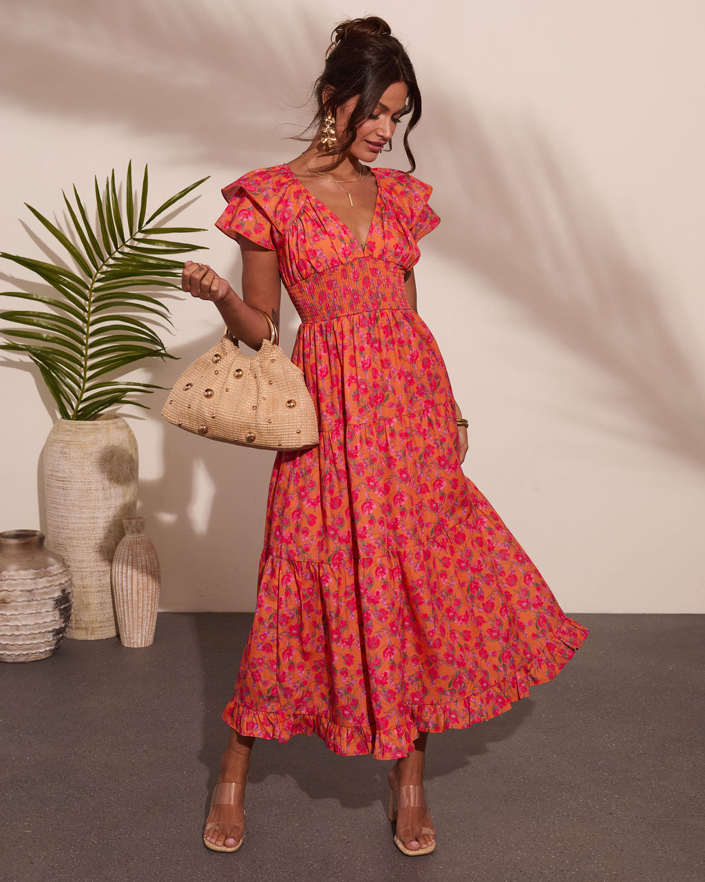 Sunbud Glow Floral Maxi Dress – VICI