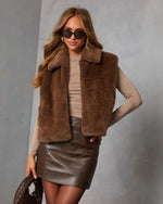 Cozette Faux Fur Vest